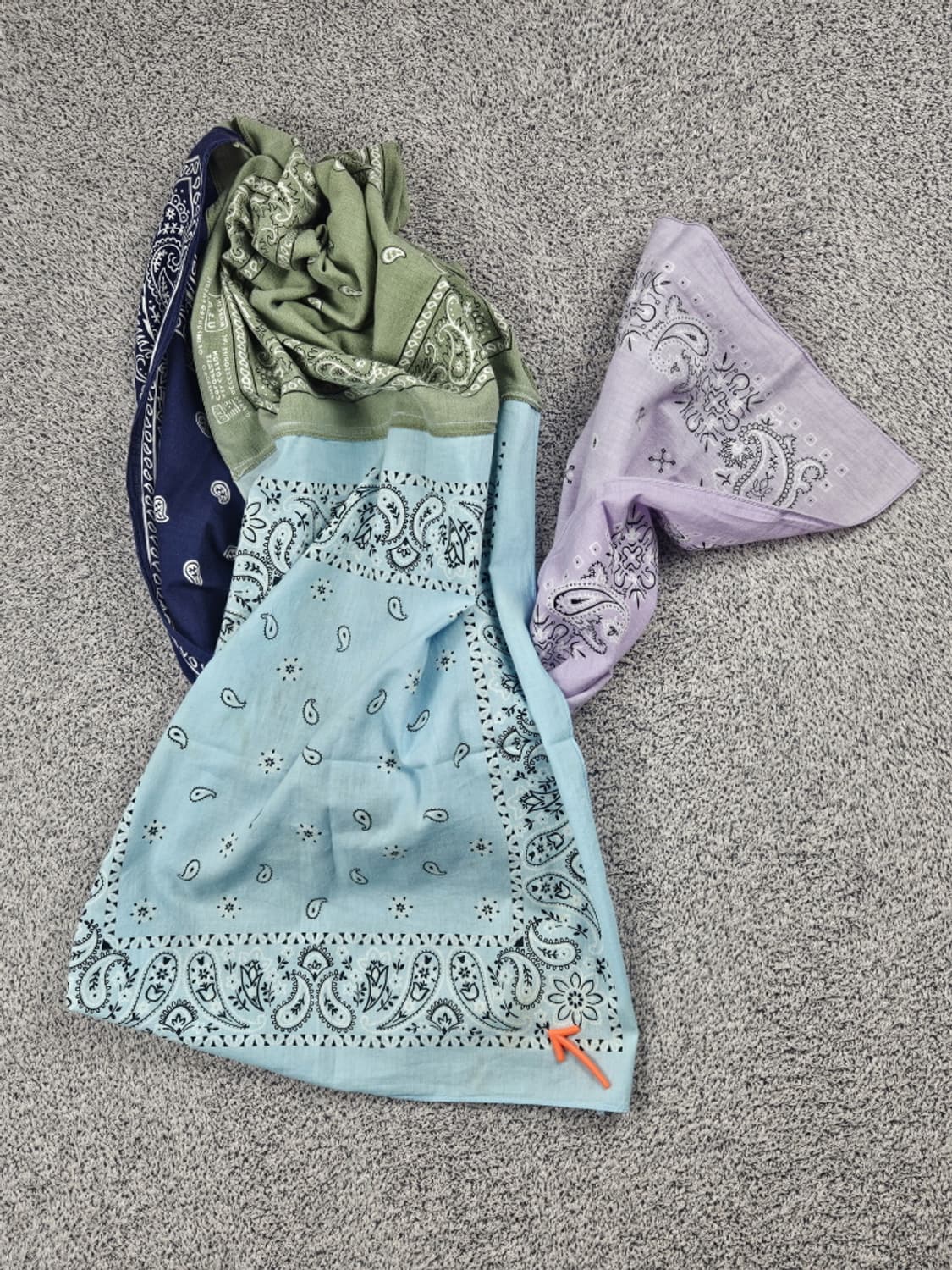 U.S.A 반다나 리워크 커스텀 스카프 머플러 / 10419 상품이미지5