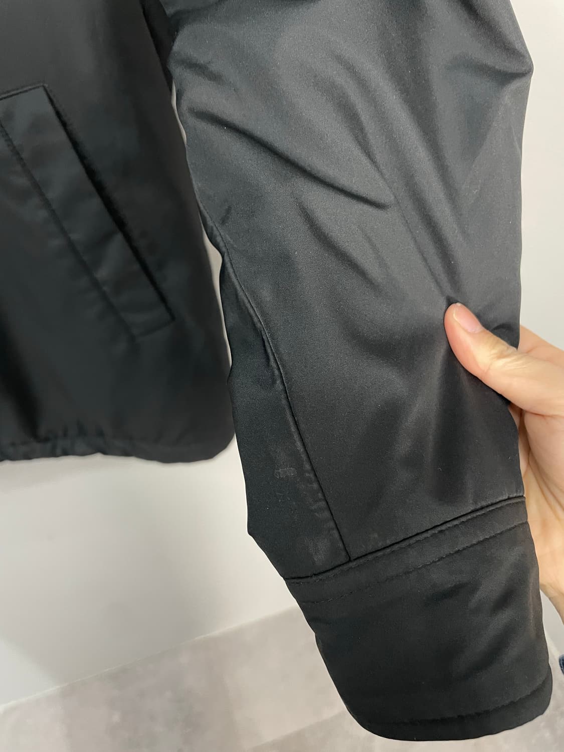 입생로랑 아카이브 폴리 쉘 블랙 자켓 H1283 상품이미지8