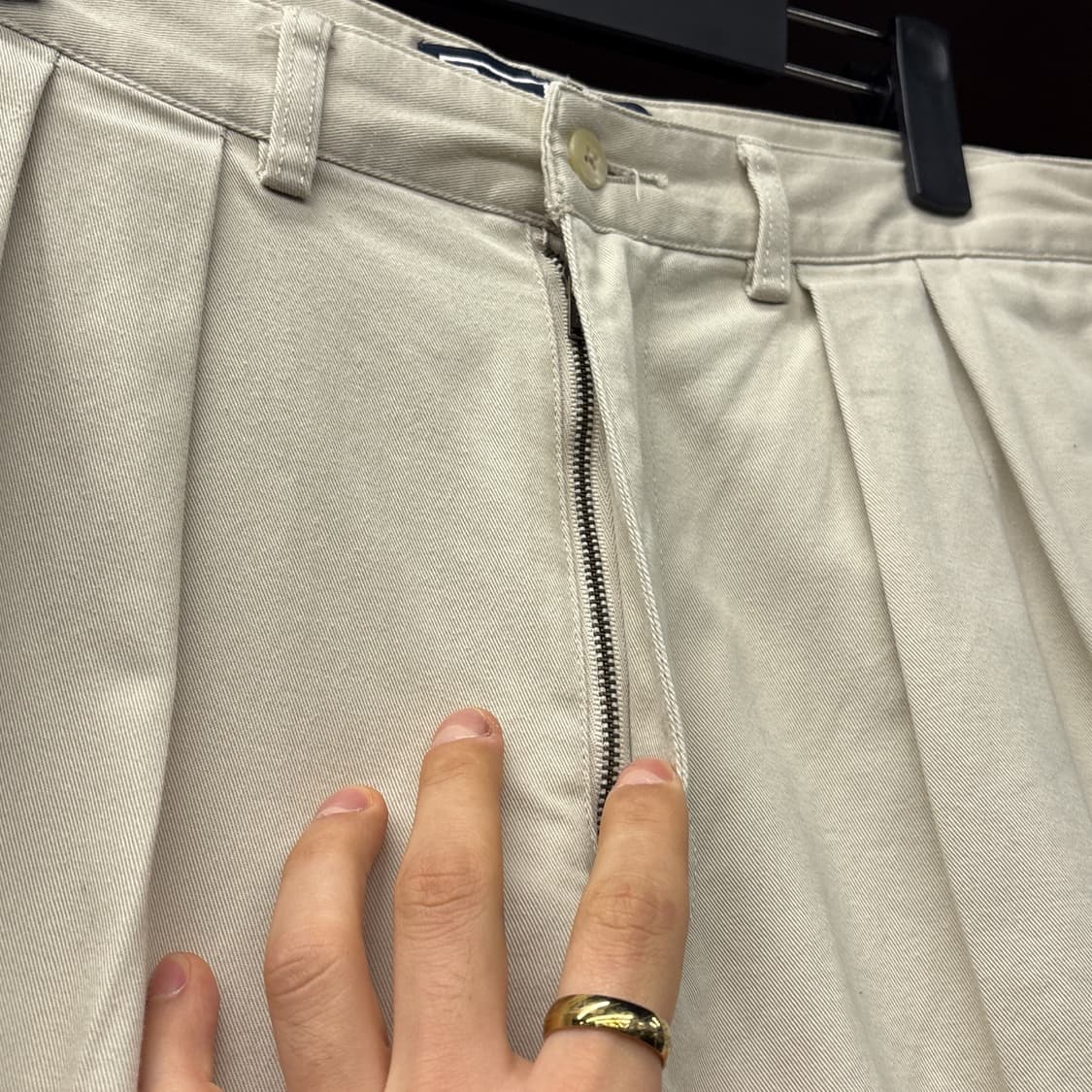 90s 폴로 랄프로렌 투턱 플리츠 테일러 쇼츠 치노팬츠 N1106   상품이미지6