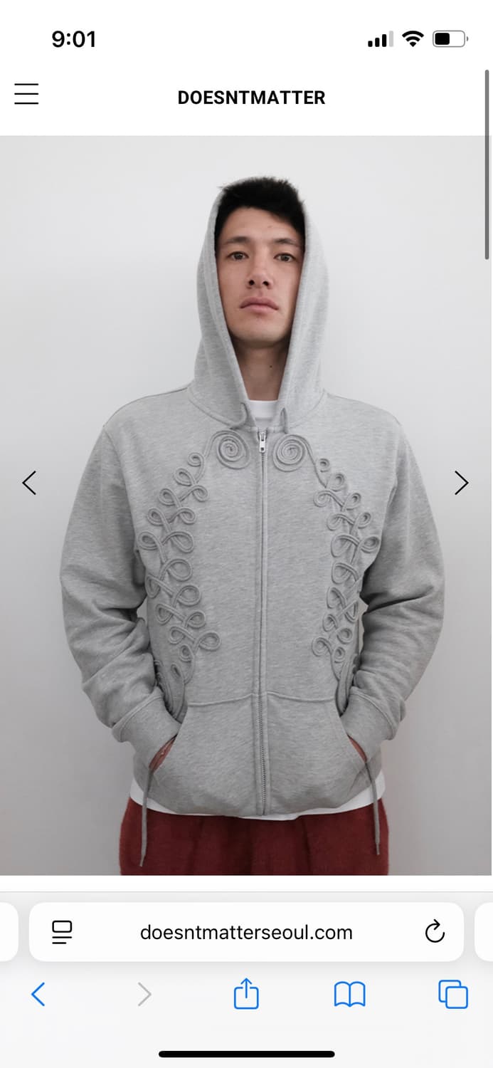 더즌매터 롱스트링 후드 상품이미지1