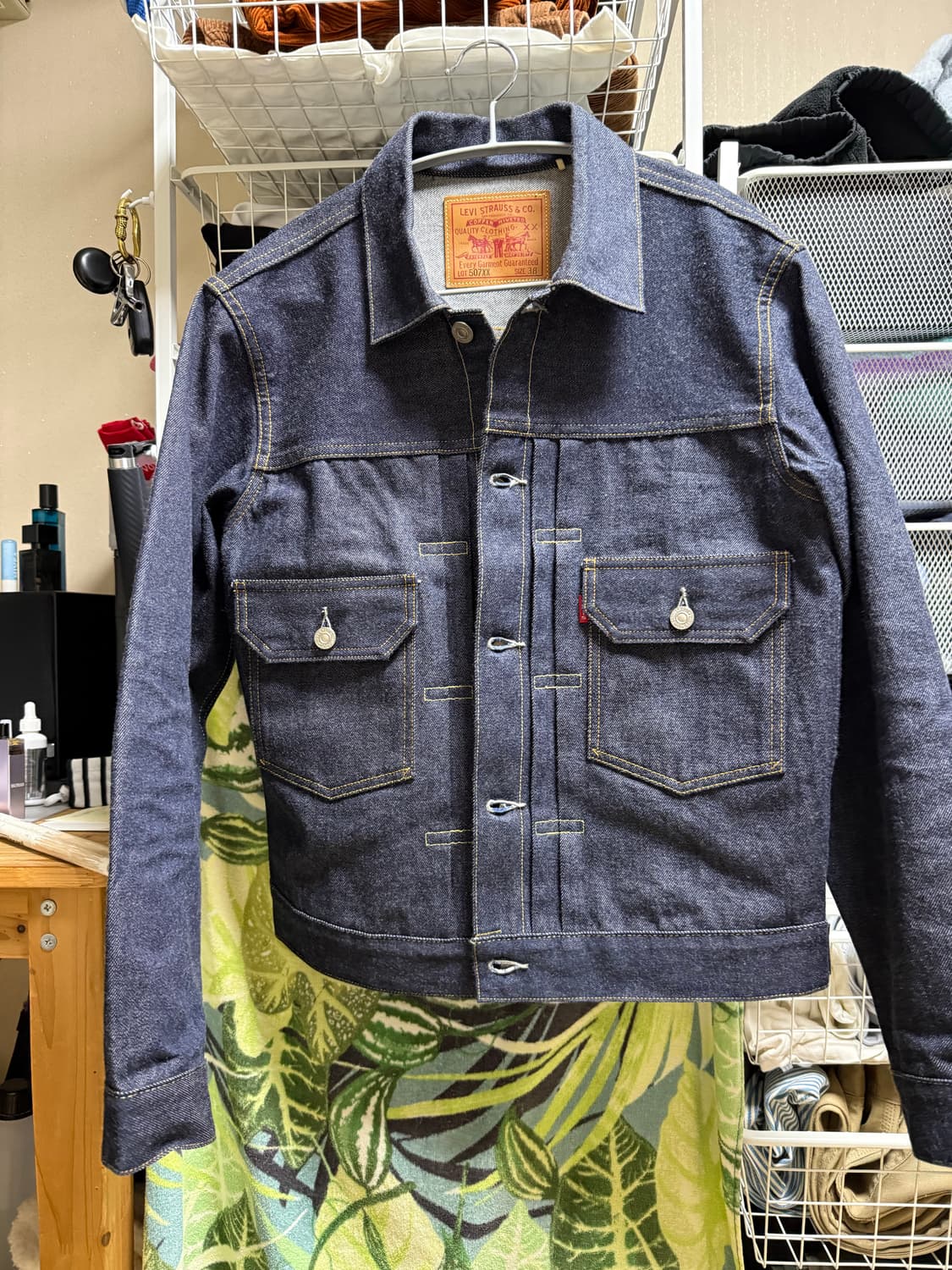 리바이스 lvc 타입2 리지드 자켓 38사이즈 상품이미지1