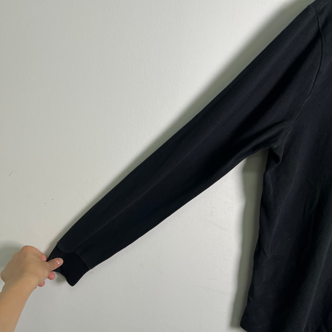 폴로 랄프로렌 블랙 긴팔 폴로 셔츠 M 상품이미지6