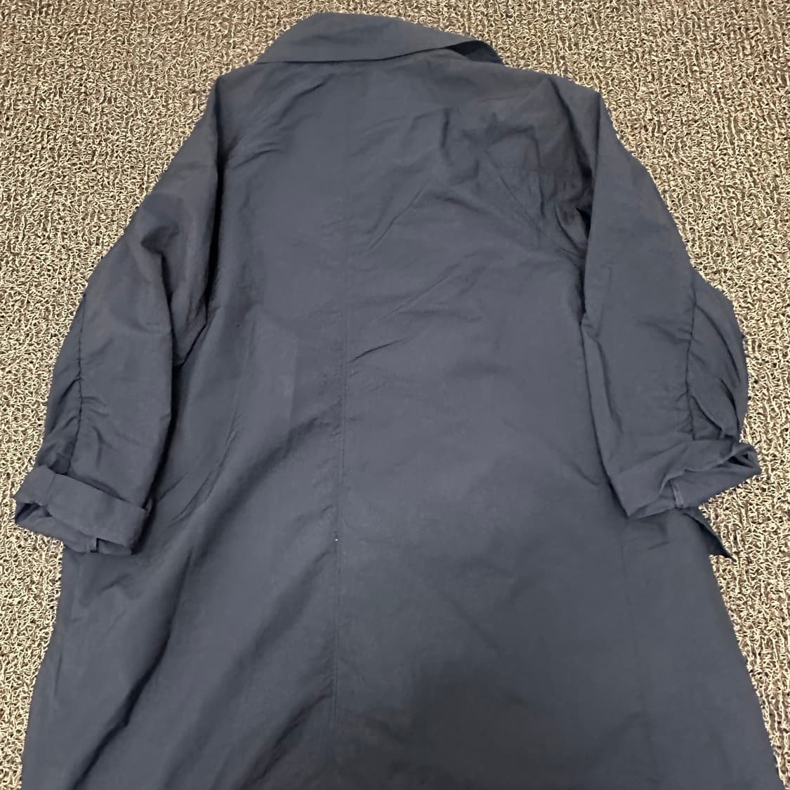 스튜디오 톰보이 여성 롱 바람막이 코트 자켓 네이비 80사이즈 상품이미지6