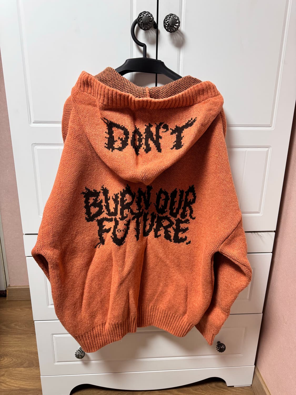 아조바이아조 Wool Knit Zip-Up Hoodie 상품이미지3