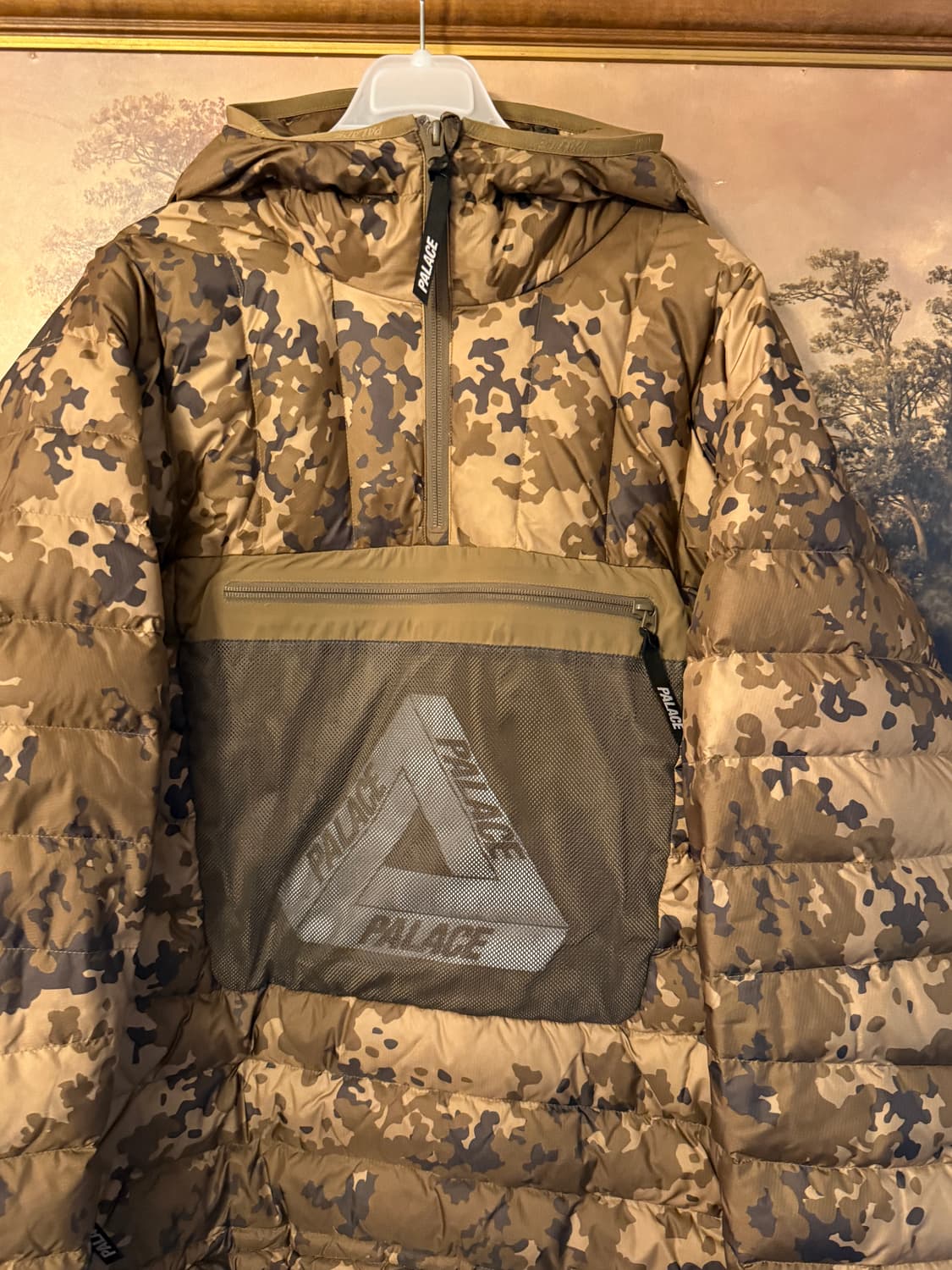 팔라스 퍼텍스 Q 라이트 다운 자켓 브라운 모스 카모  상품이미지2