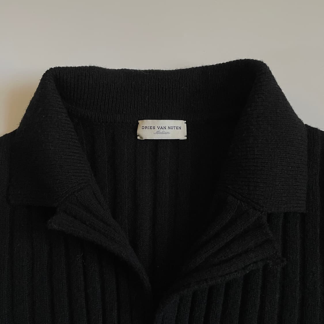 Driesvannoten 드리스반노튼 가디건 블랙 S 상품이미지3