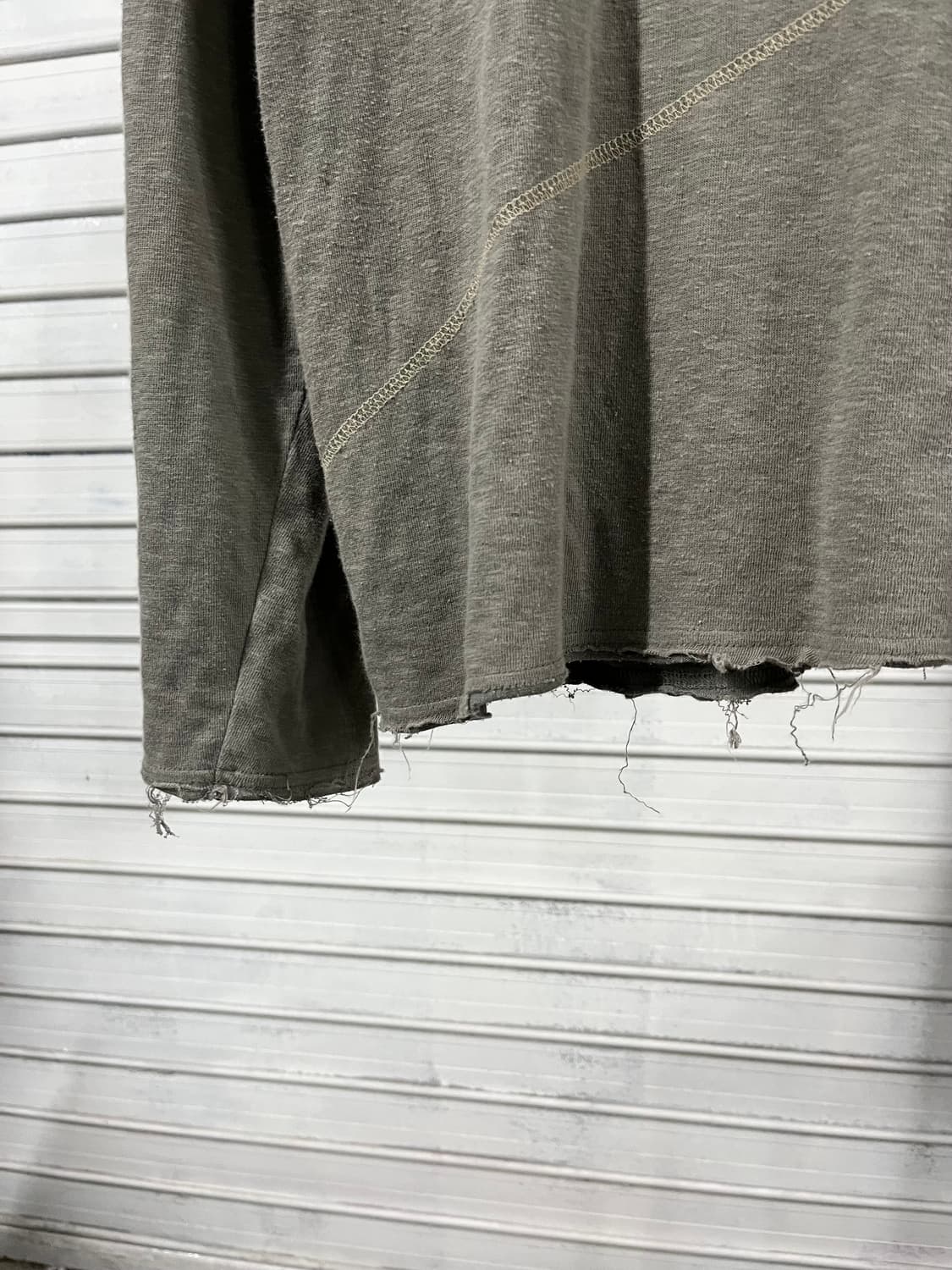 Digital Fortran grunge long tee 상품이미지8