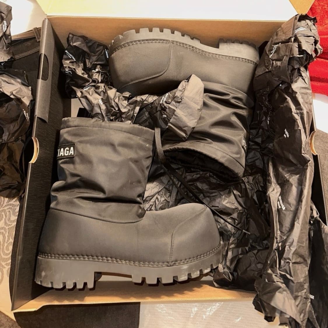 발렌시아가 알래스카 스키 부츠 나일론 41-42 상품이미지1