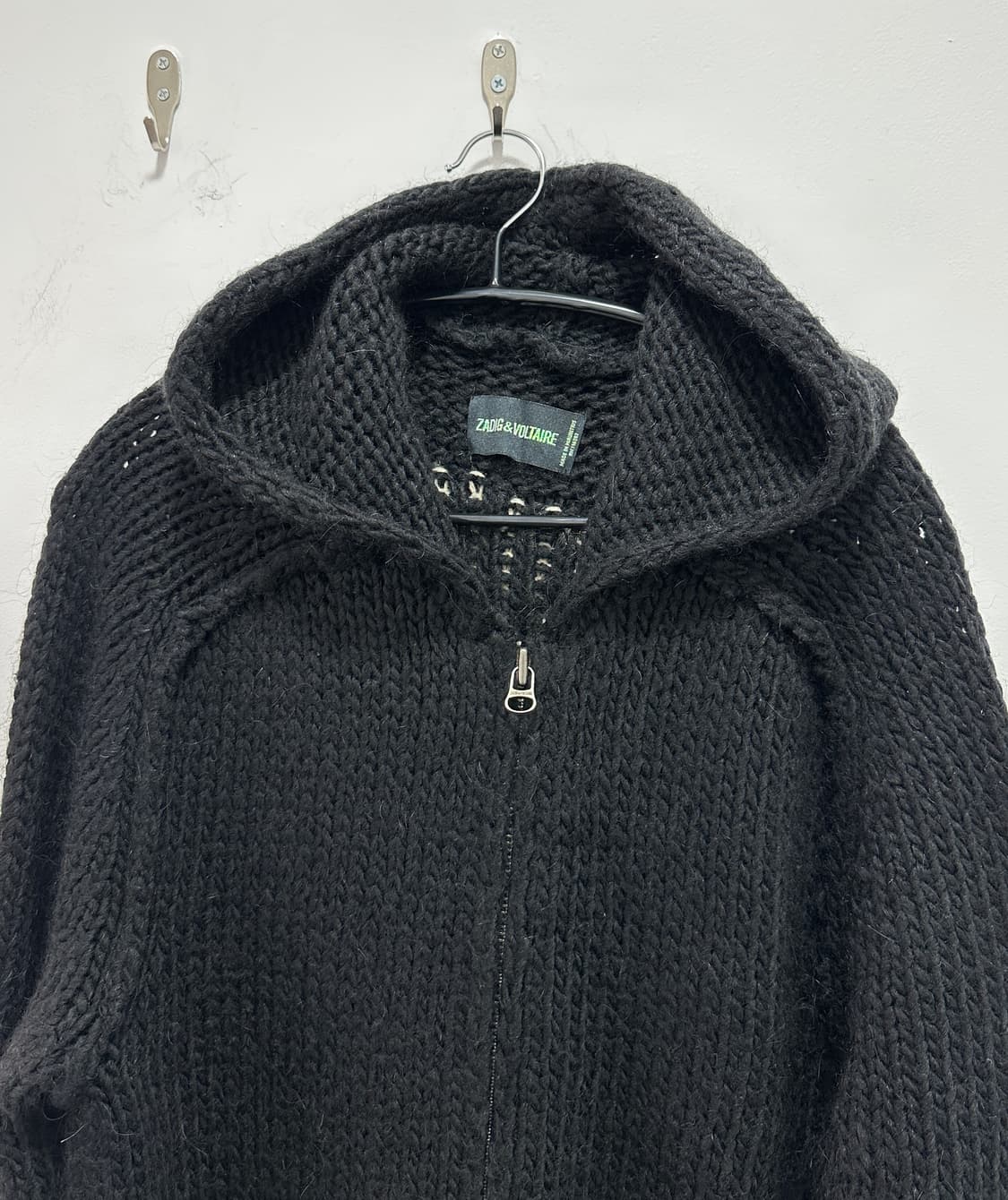 ZADIC & VOLTAIRE skull back knit hood zi 상품이미지5