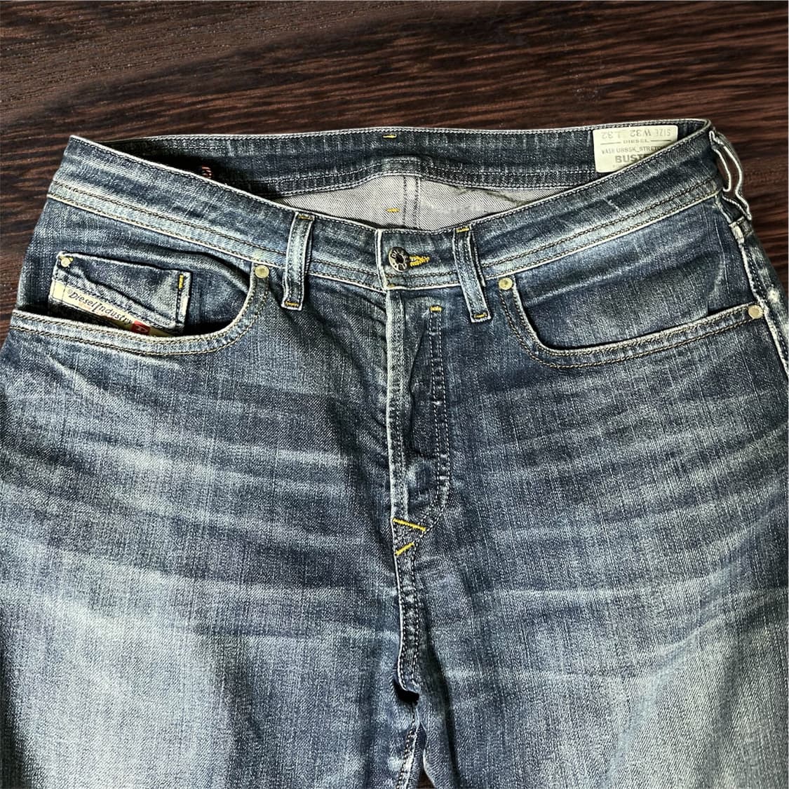00’s Diesel buster denim 32x32 상품이미지4