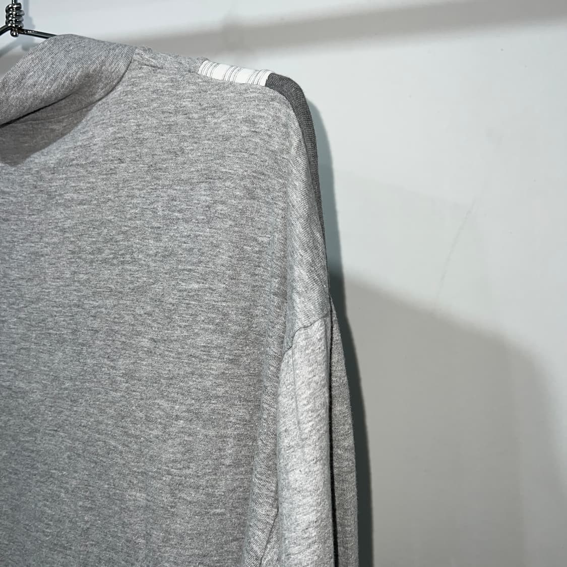 꼼데가르송 AD1992 다나카 옴므 패치워크 모크넥 티셔츠 상품이미지6