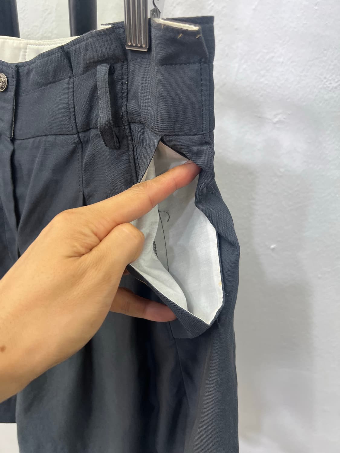 정품) 시스템 한섬 반바지 28 상품이미지4