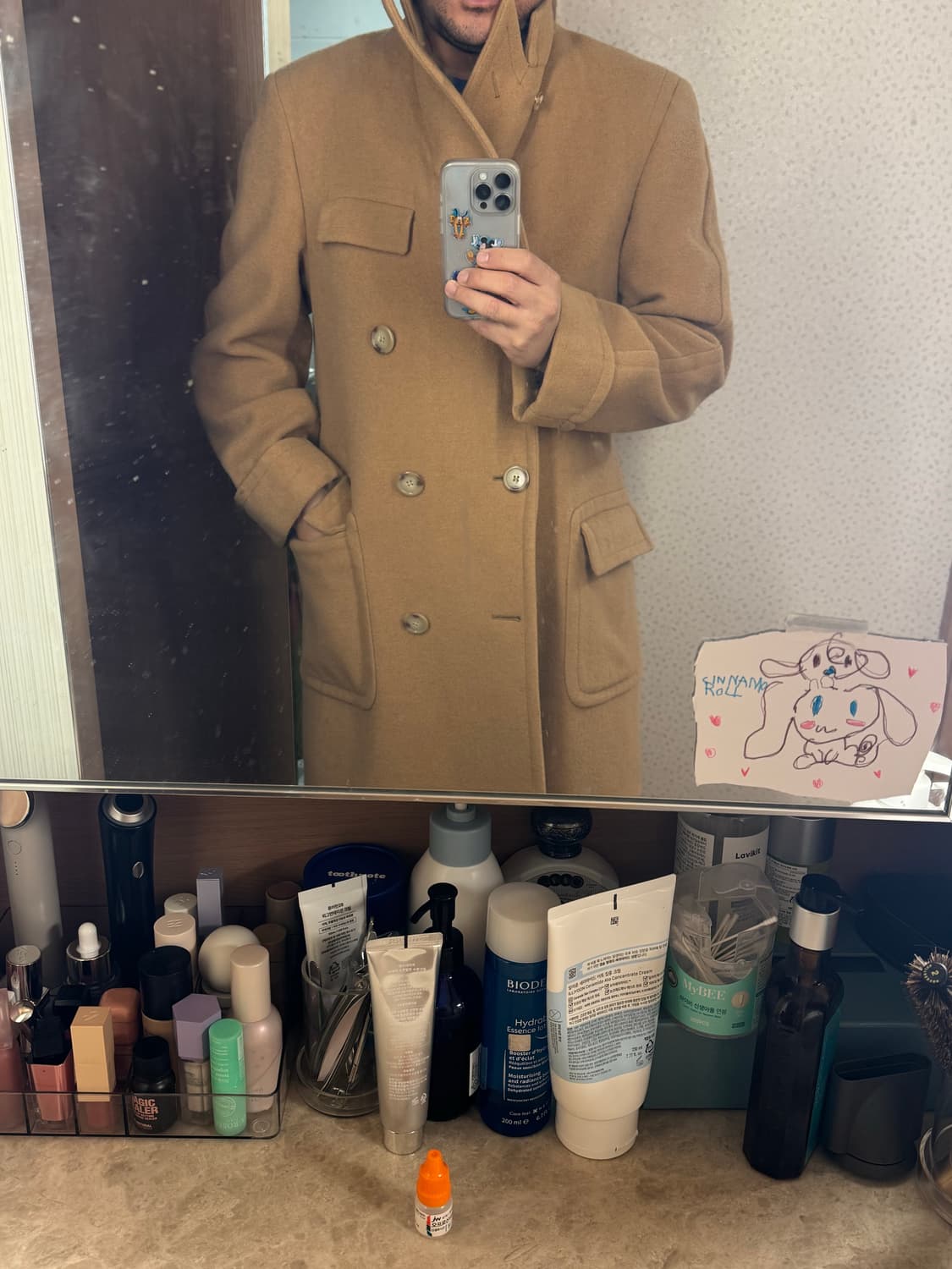 폴로랄프로렌 카멜 코트 42 상품이미지8