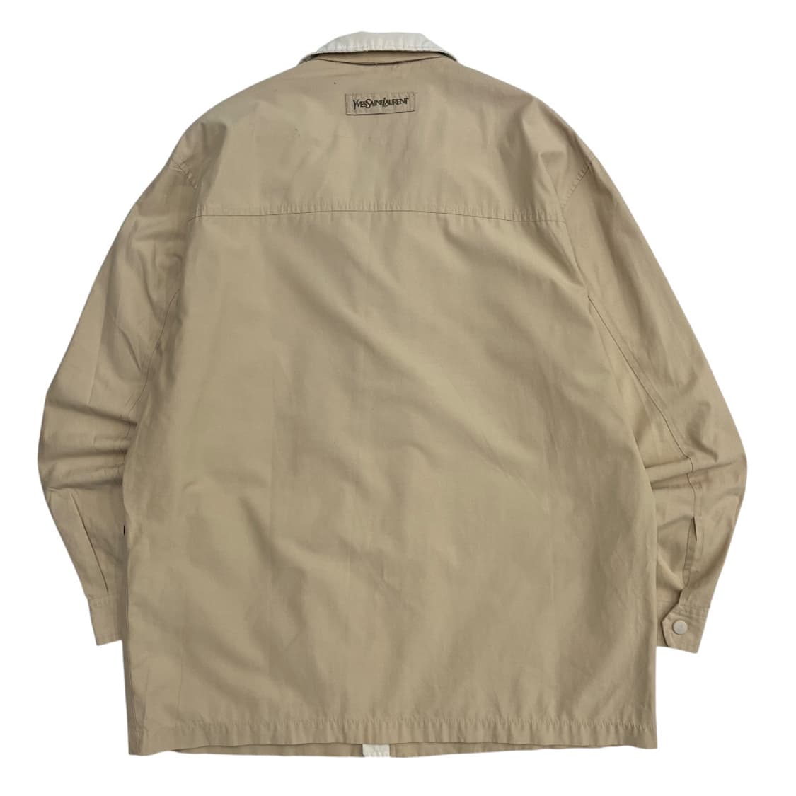 입생로랑 미니로고 베이지 자켓 상품이미지3