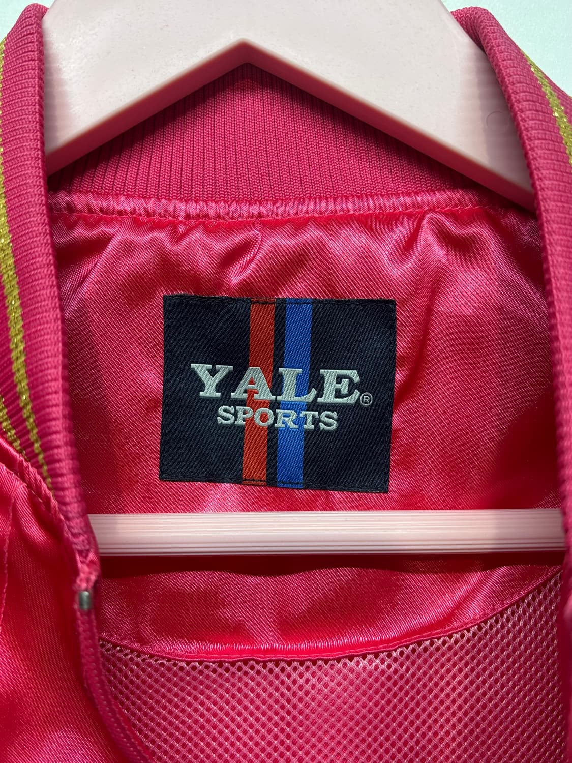 YALE 예일 핑크 점퍼 상품이미지5