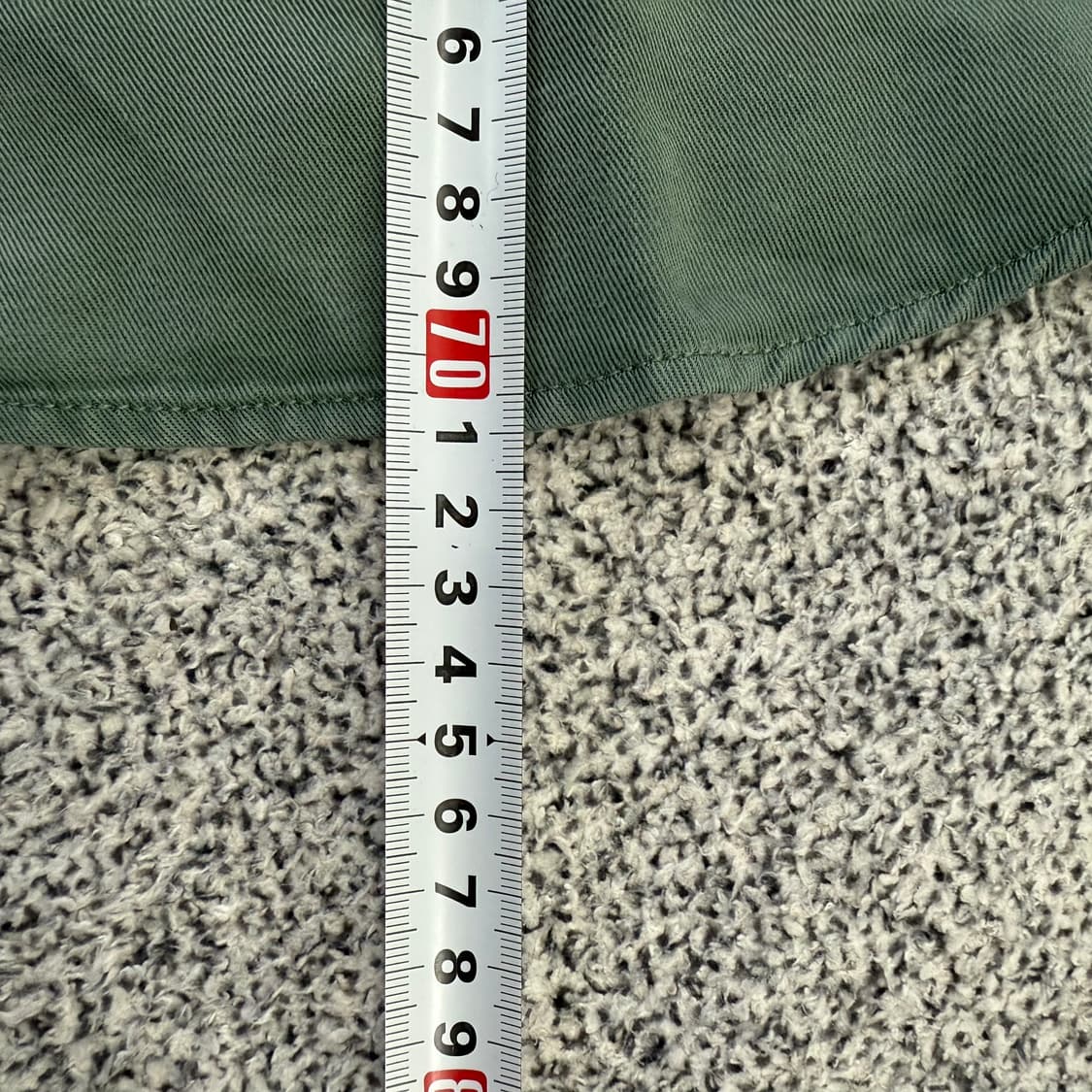 [S-M] 자라 그린 코튼 셔츠 0109T1 상품이미지5