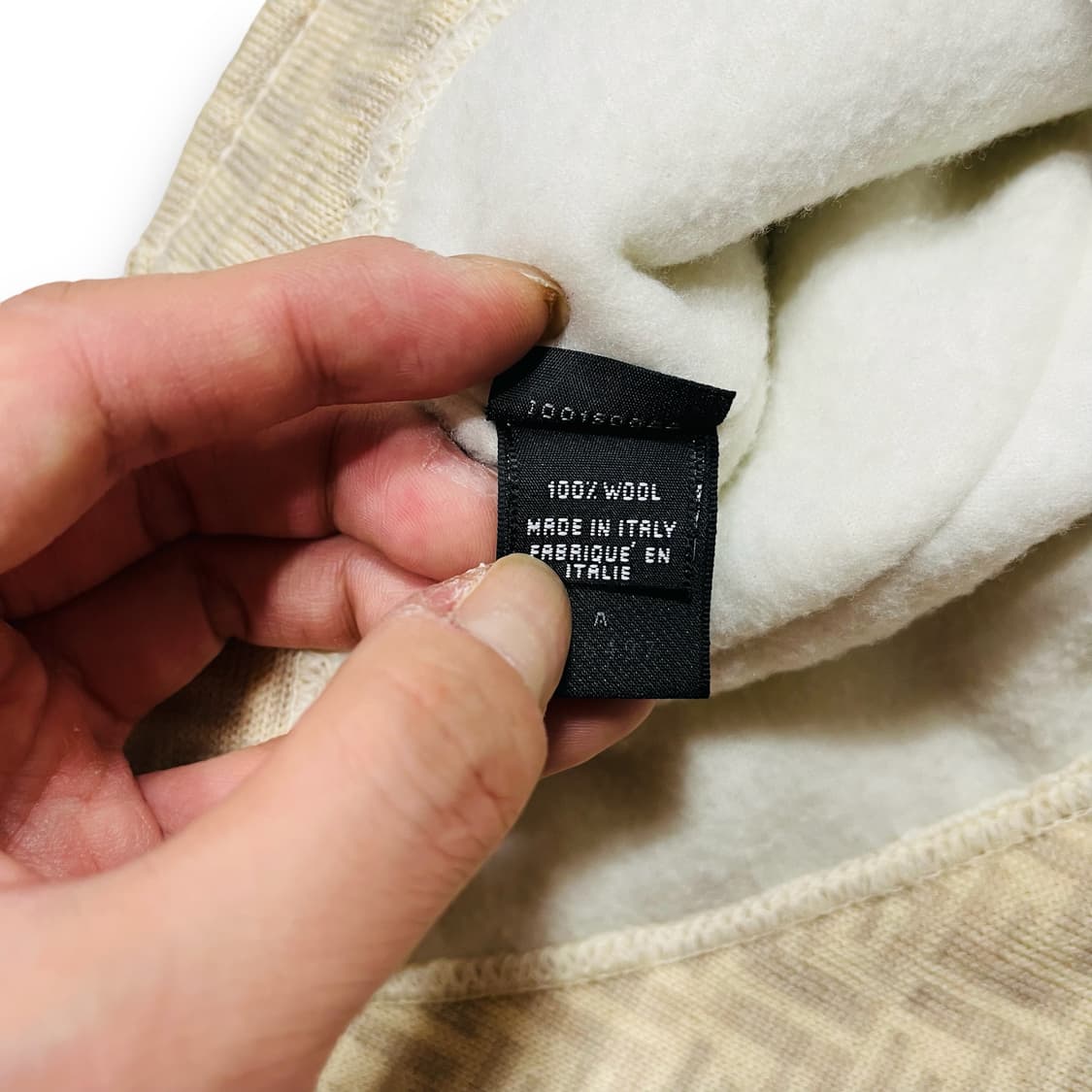 펜디 구형 모노그램 울 100% 빈티지 벙거지 상품이미지10