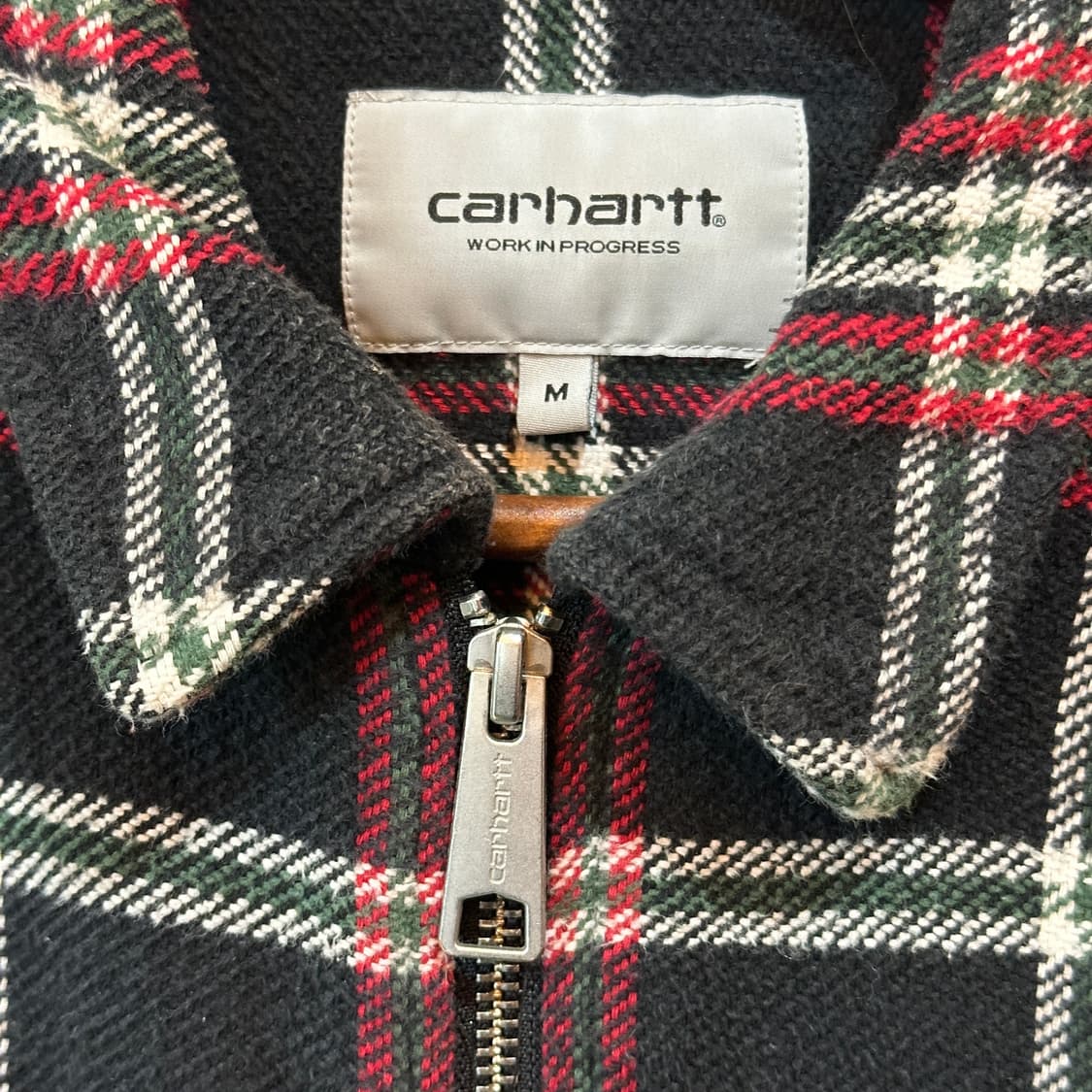 칼하트 WIP 체크 집업 자켓  상품이미지2