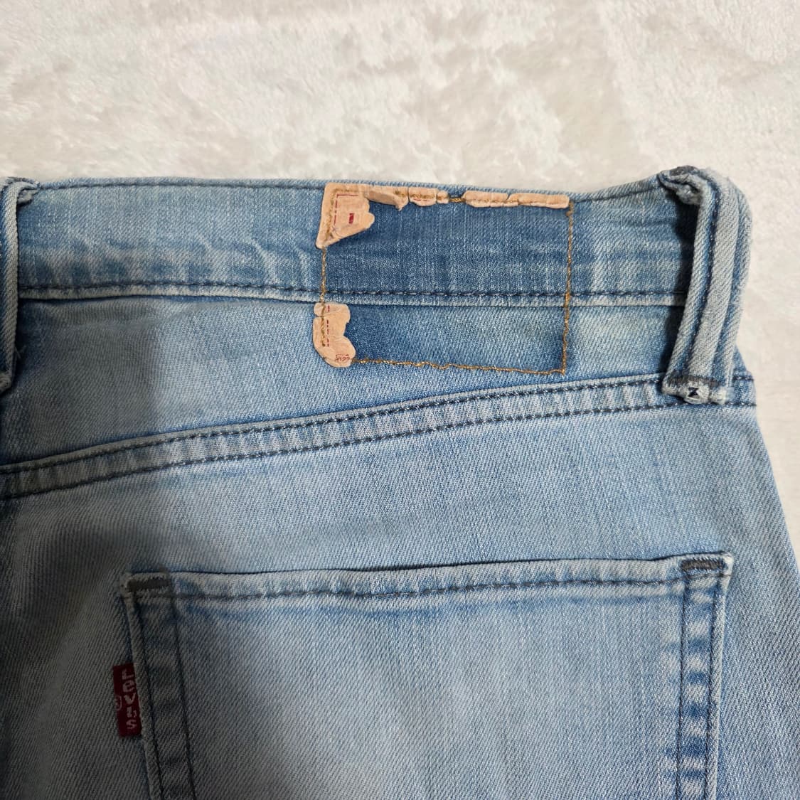 (32)리바이스 511 슬림 빈티지 데님 팬츠 연청 상품이미지5