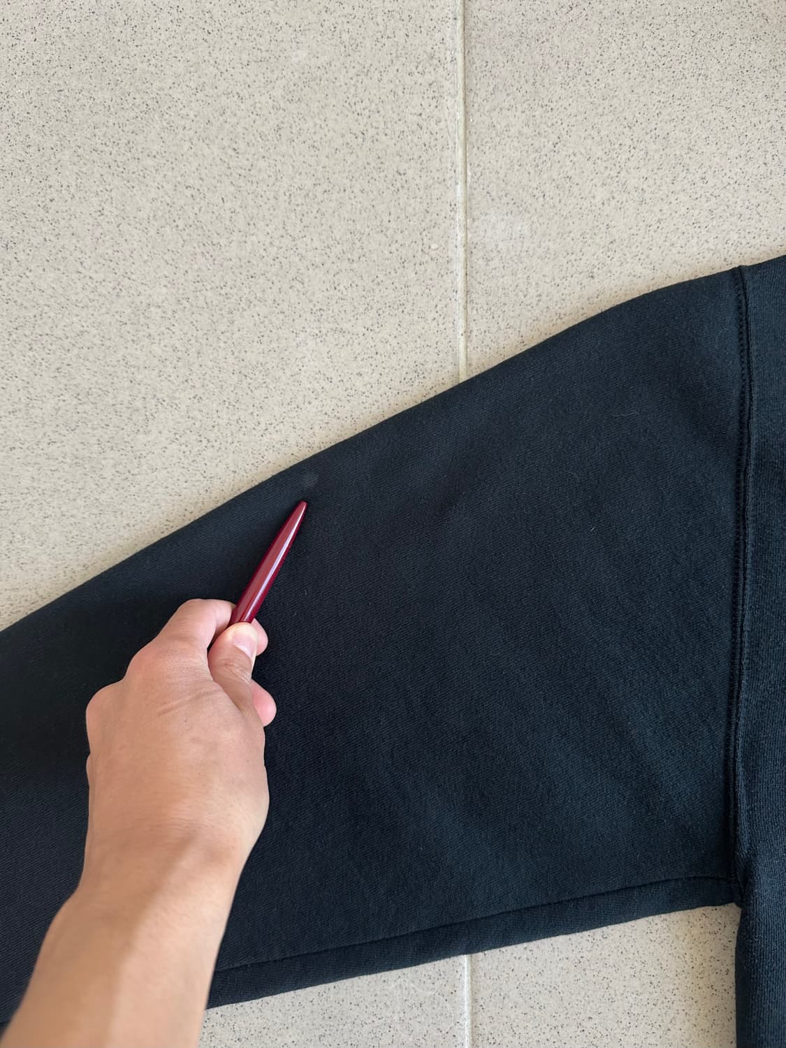 90s 빈티지 러셀 후드 블랙 M USA 상품이미지5