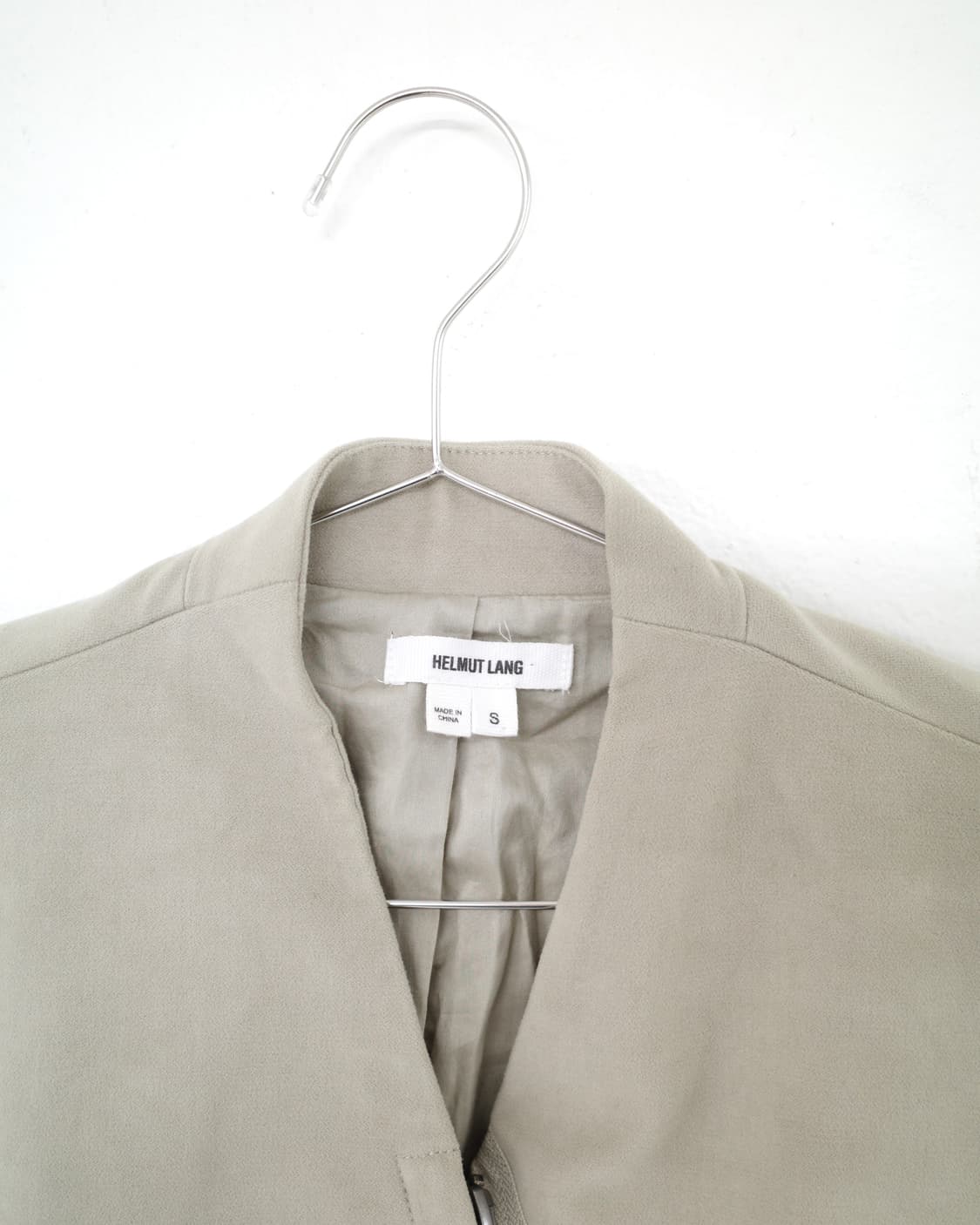 Helmut Lang Curved Zipper Coat 상품이미지3