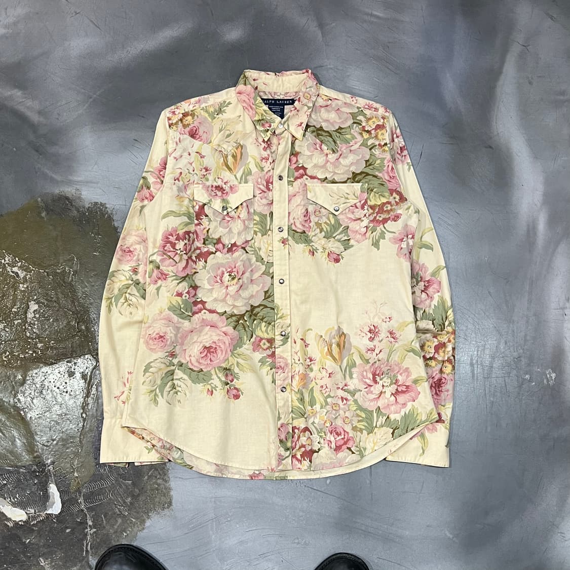  폴로랄프로렌 플라워 패턴 웨스턴 셔츠 y14383 상품이미지1