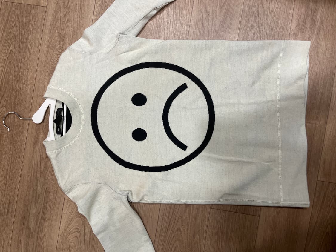 Marc By Marc Jacobs SAD FACE 울 스웨터 XS 상품이미지2
