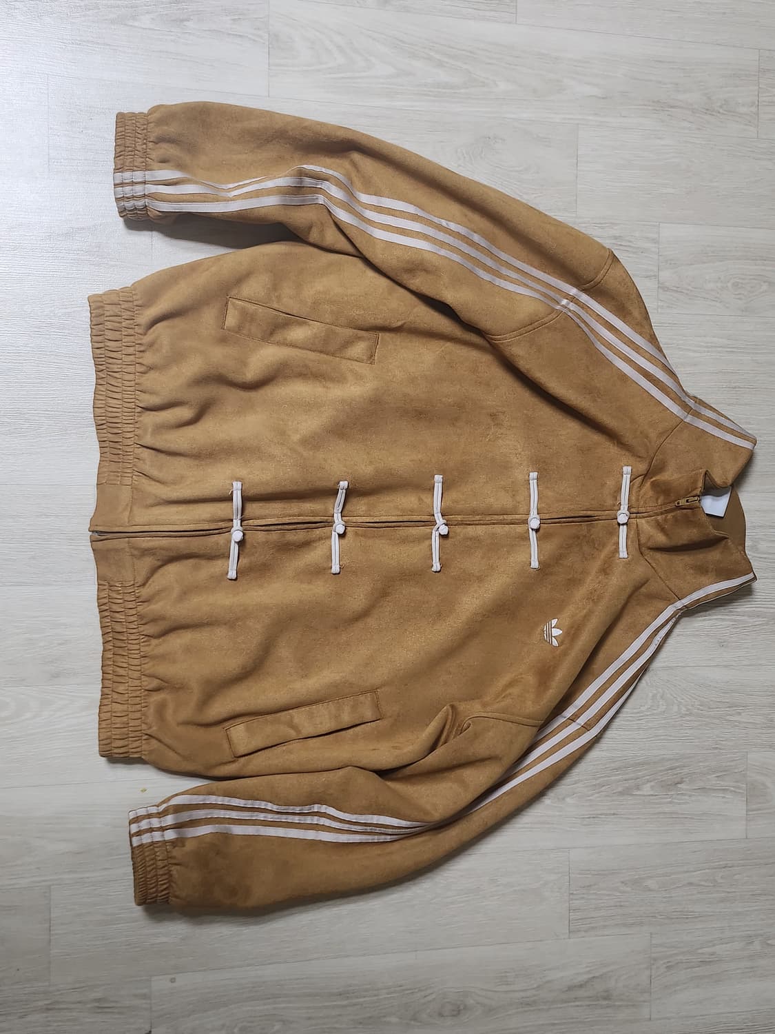 아디다스 CTT 3.1 소프트 차이니즈 트랙탑 져지 머스타드 상품이미지1