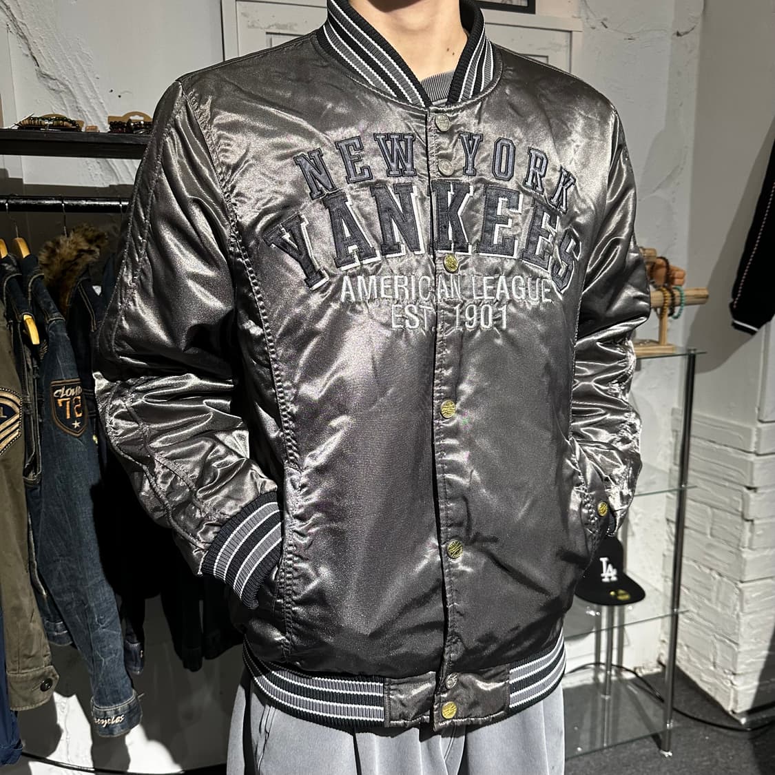 MLB 뉴욕 양키스 스타디움 바시티 상품이미지2