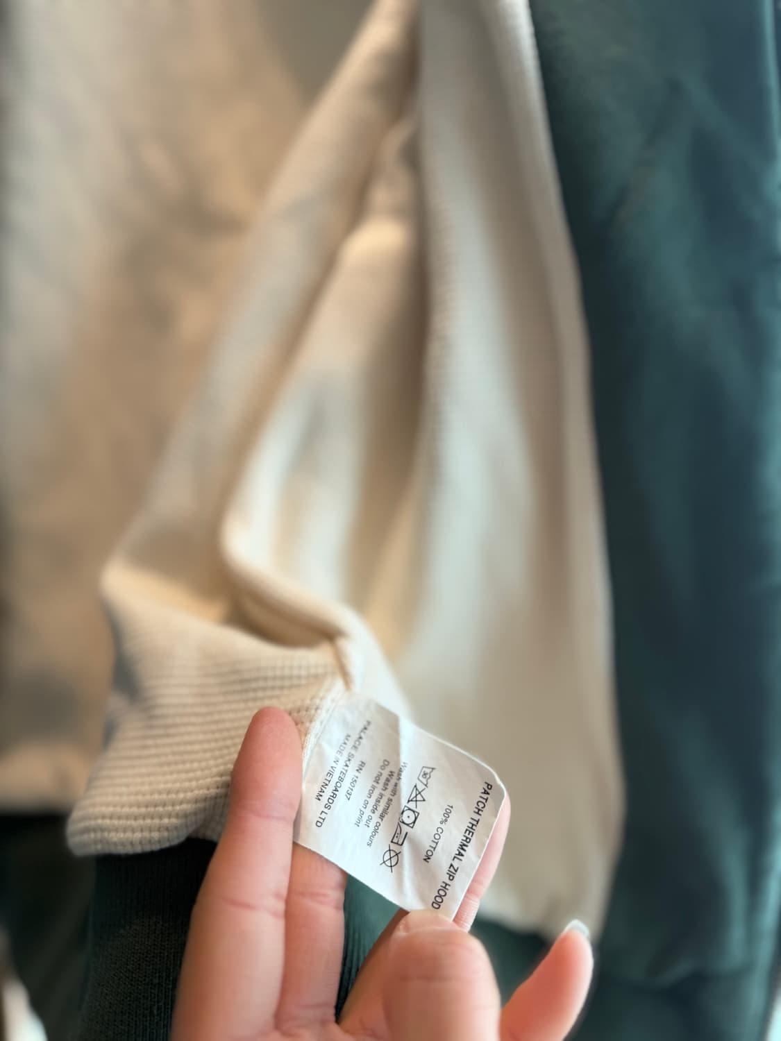 팔라스 [정품] 후드 집업 (시세 30만) 서멀 더블 M(100) 상품이미지5