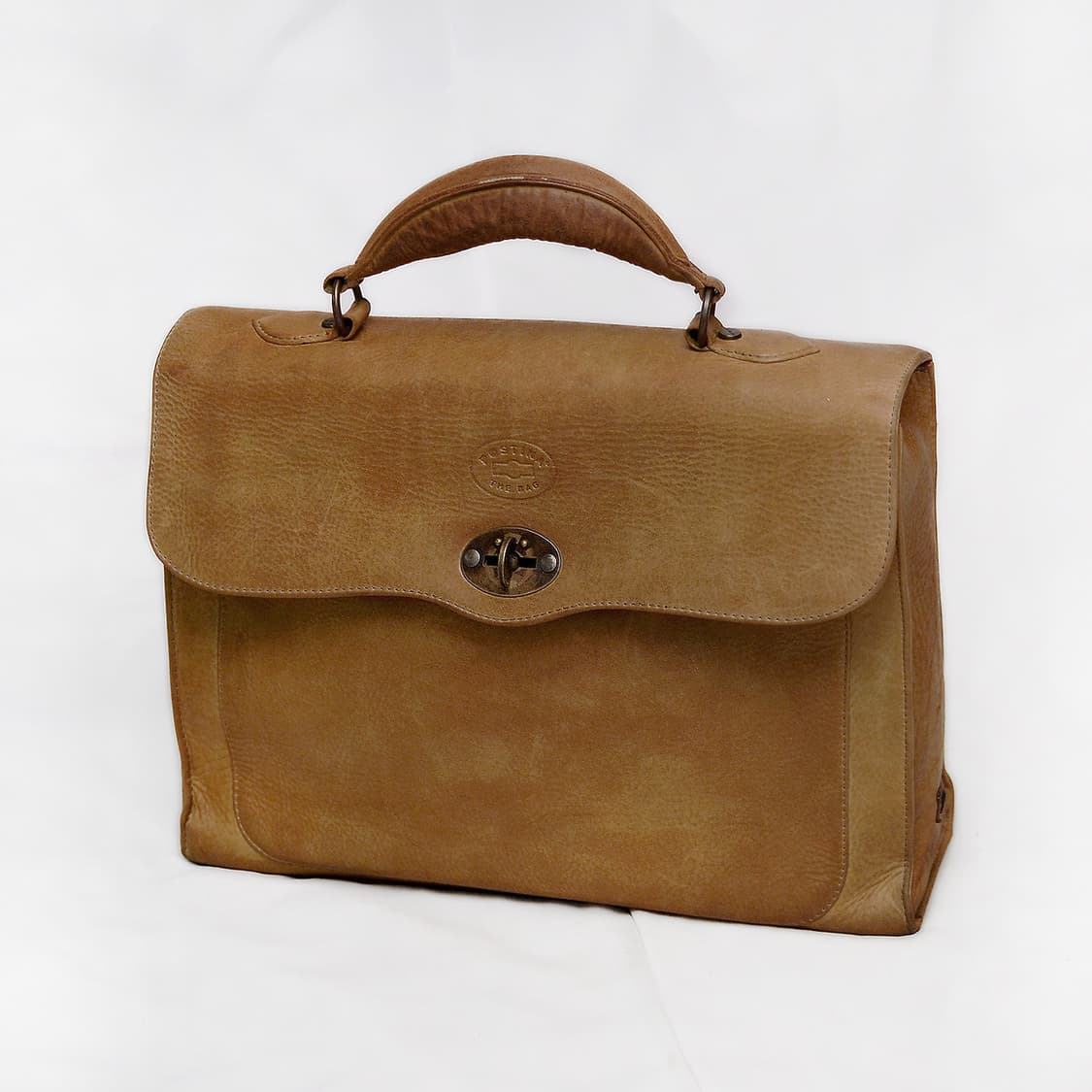 자넬라토 포스트맨 이탈리안 바게타레더 가죽 브리프케이스 상품이미지1