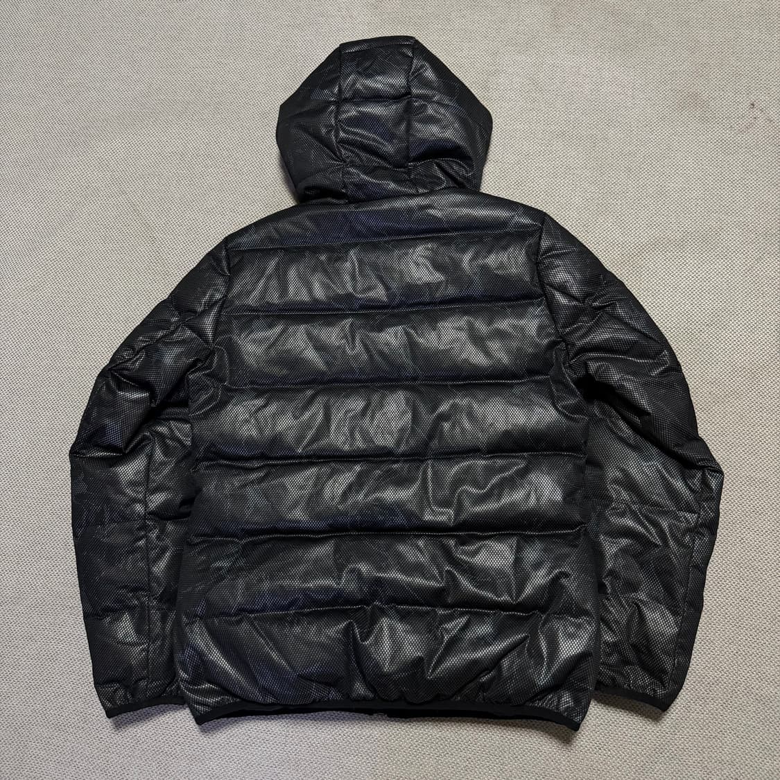 디스커버리 패턴 후드 패딩자켓 상품이미지5