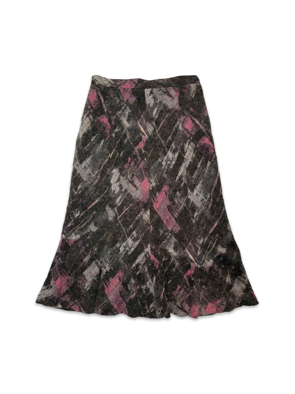 빈티지 프릴 미디 스커트 상품이미지1