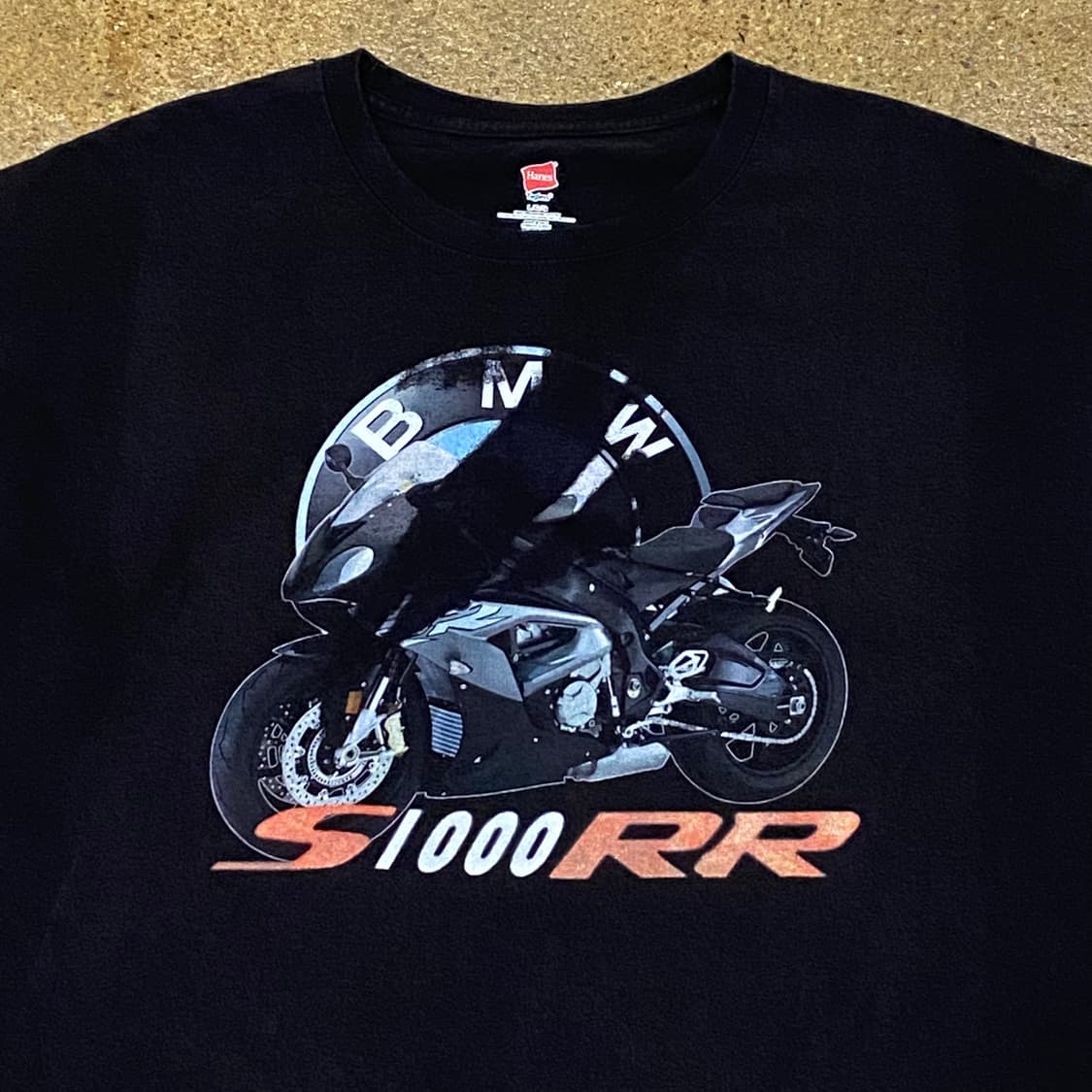 미국 빈티지 헤인즈 BMW S1000RR 반팔티 상품이미지3