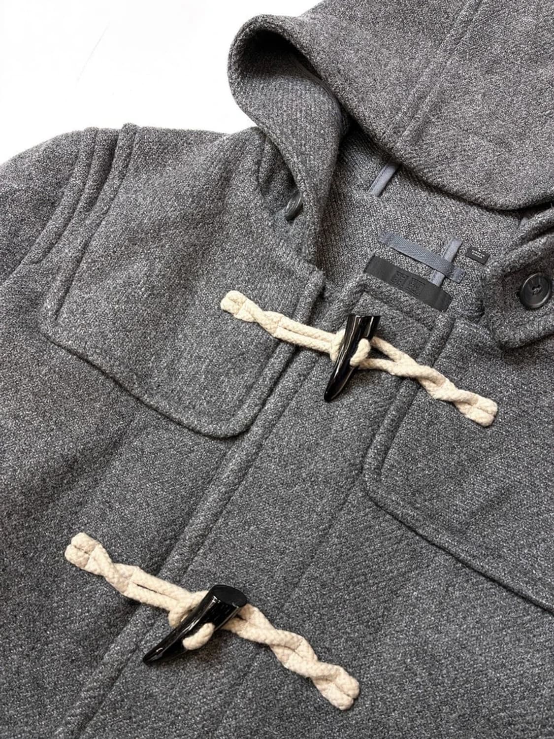 유니클로 울 헤링본 더플 코트 PN5551    상품이미지3