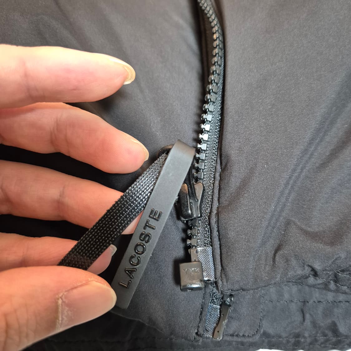 라코스테 블랙 패딩 조끼 상품이미지6