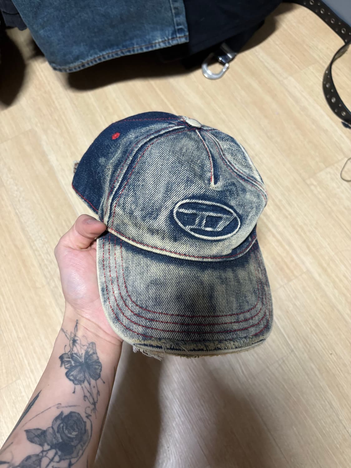 (2) 디젤 데님 볼캡 상품이미지1