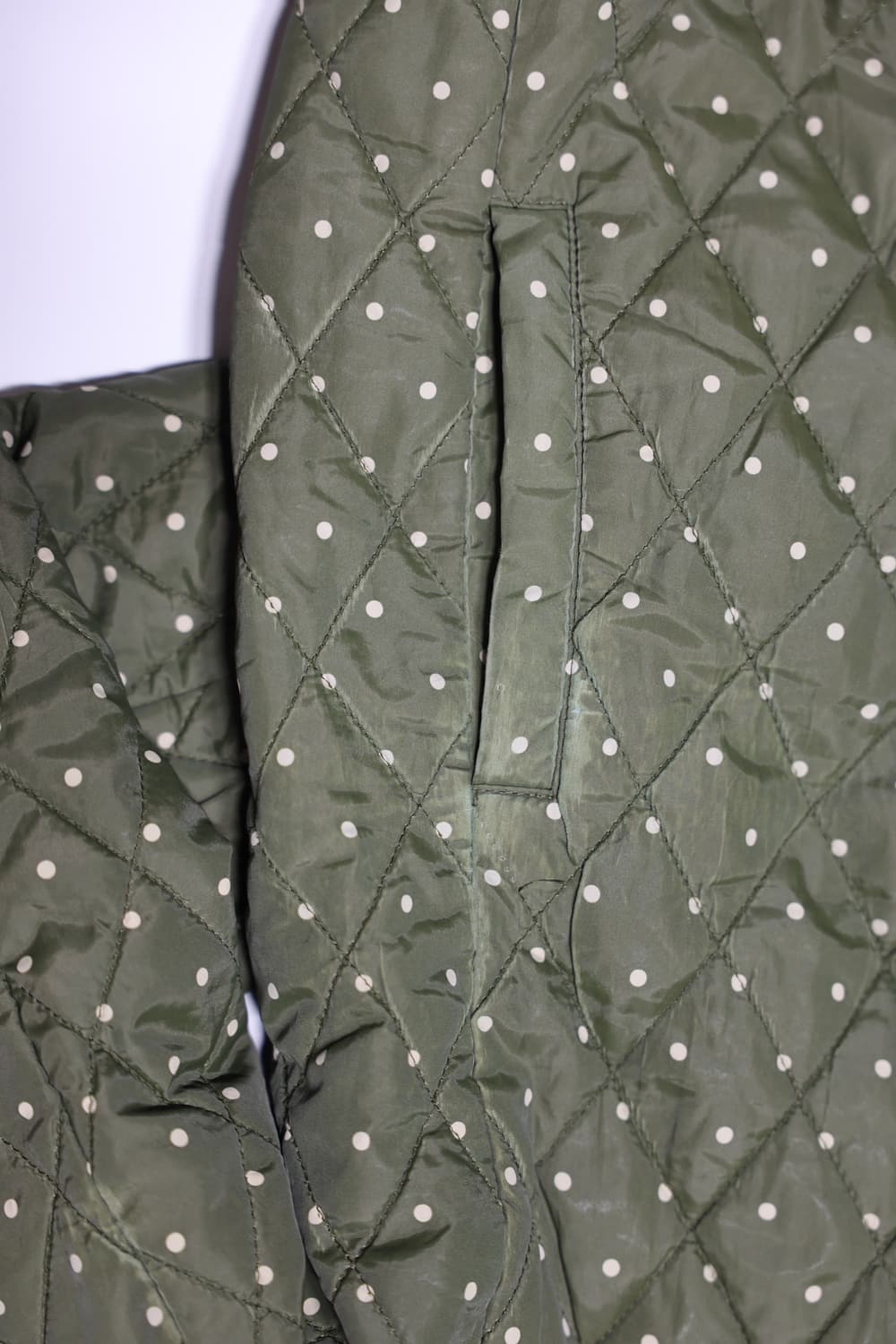 [JPN Dot quilted hood jacket 상품이미지4