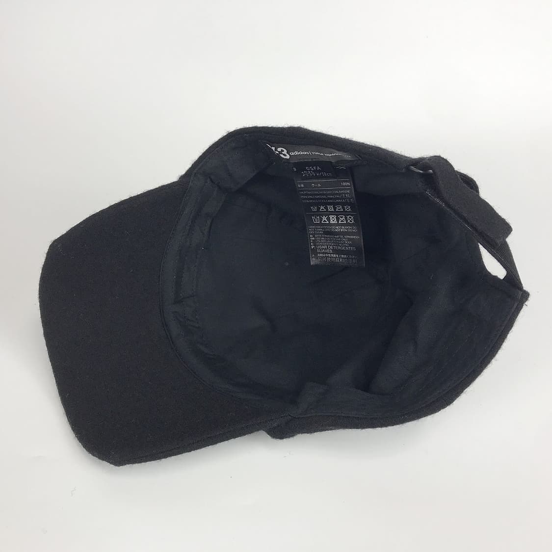 아디다스x요지야마모토 Y-3 엑스레이 울 볼캡 모자 상품이미지6