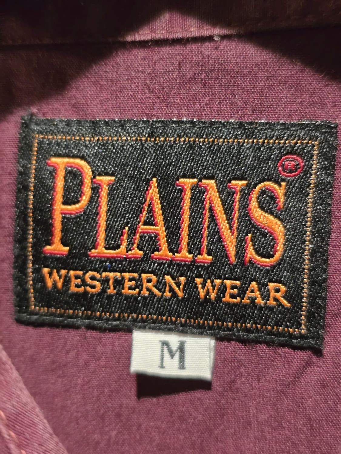 80s Plains Western Wear Shirt 상품이미지4