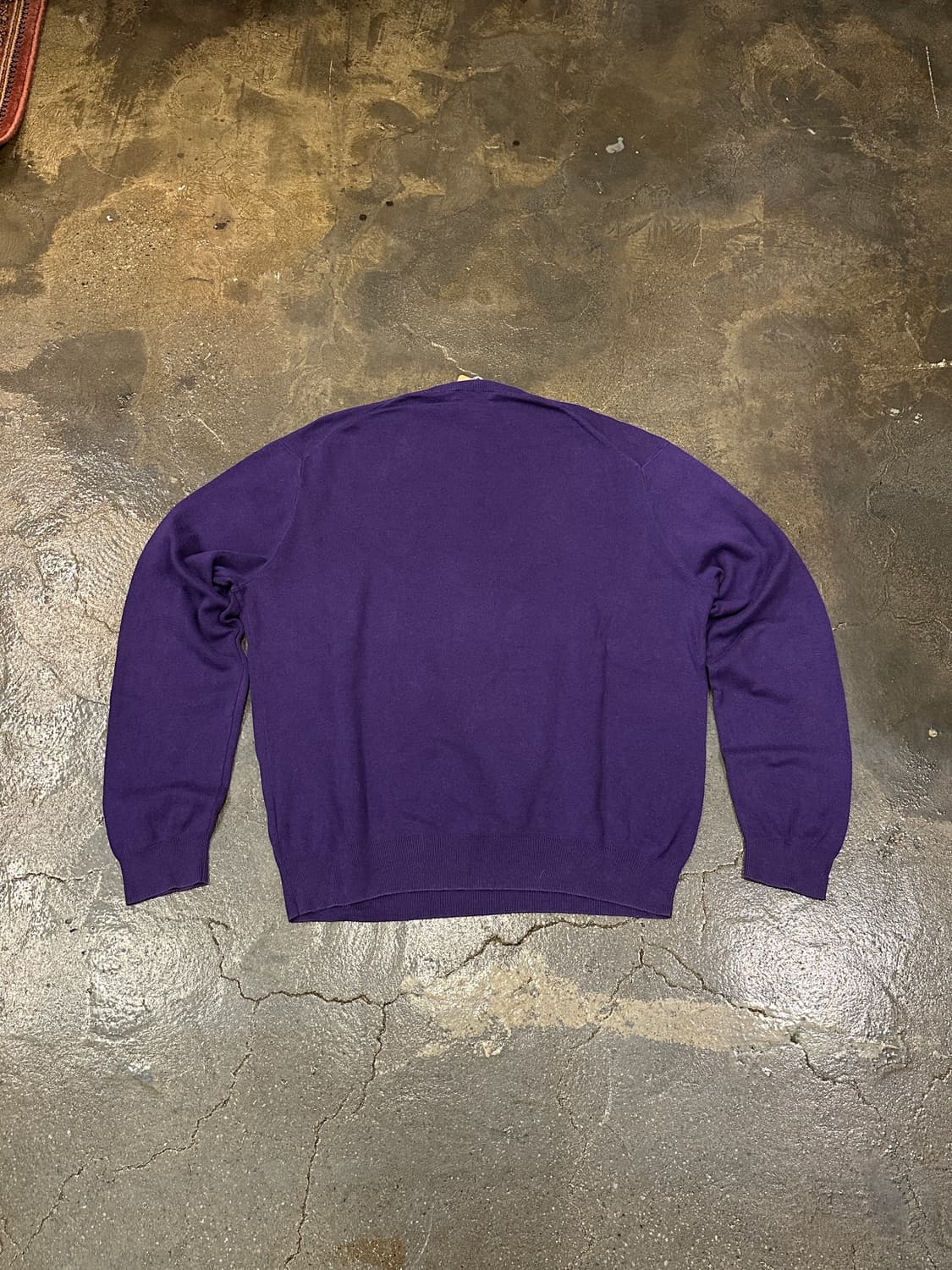 POLO 폴로 랄프로렌 피마코튼 니트 딥퍼플 XL 상품이미지2