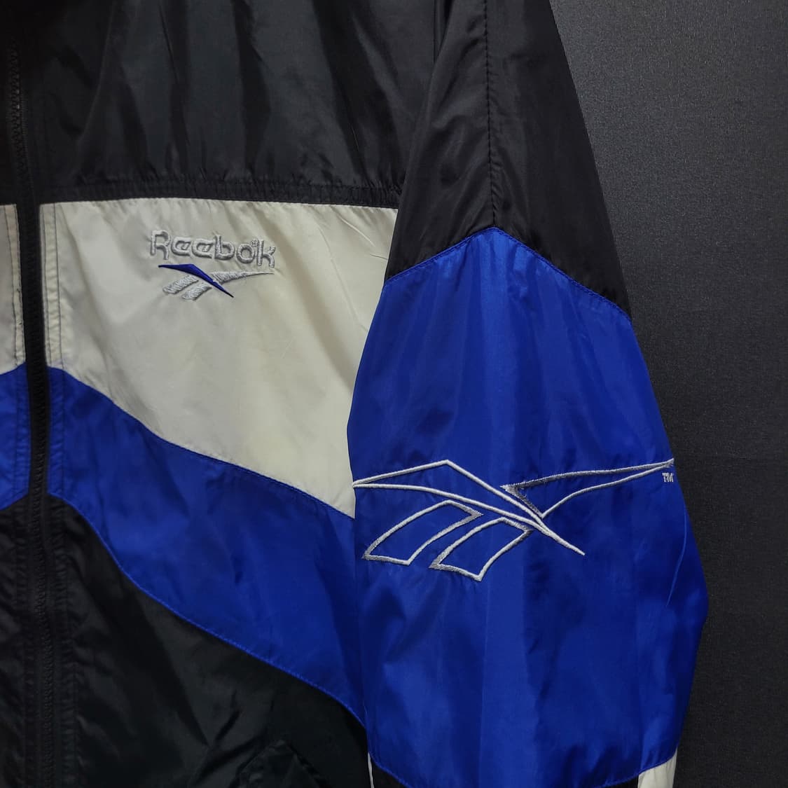 Reebok 리복 올드스쿨 90s 바람막이 집업 자켓  상품이미지5