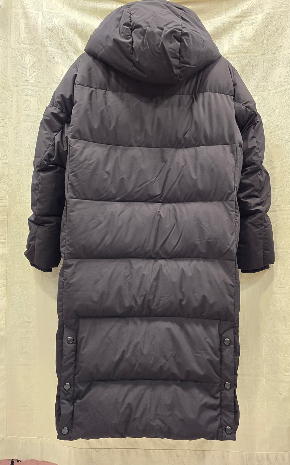 폴햄 알래스카 덕다운 롱패딩 100 블랙 상품이미지6