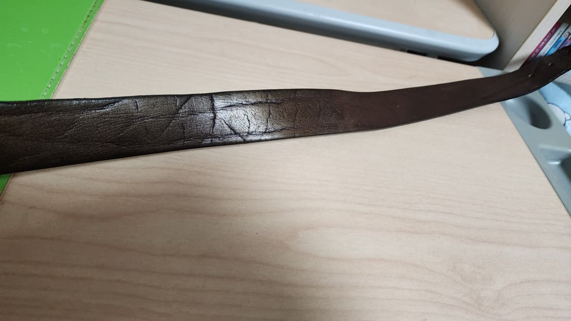 버팔로(Buffalo) 통가죽 벨트 상품이미지4