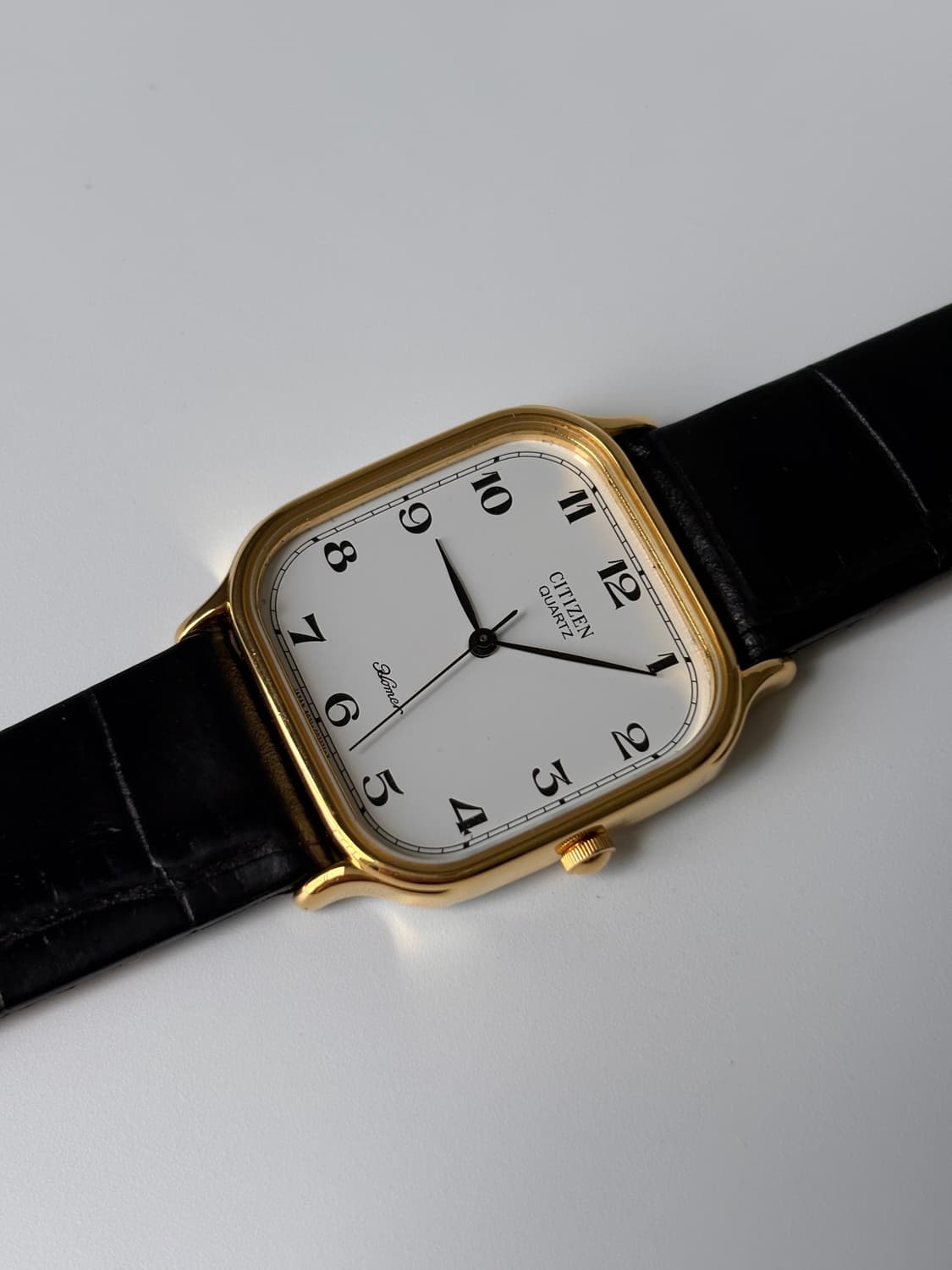 1980s Homer Gold Square Quartz 상품이미지3