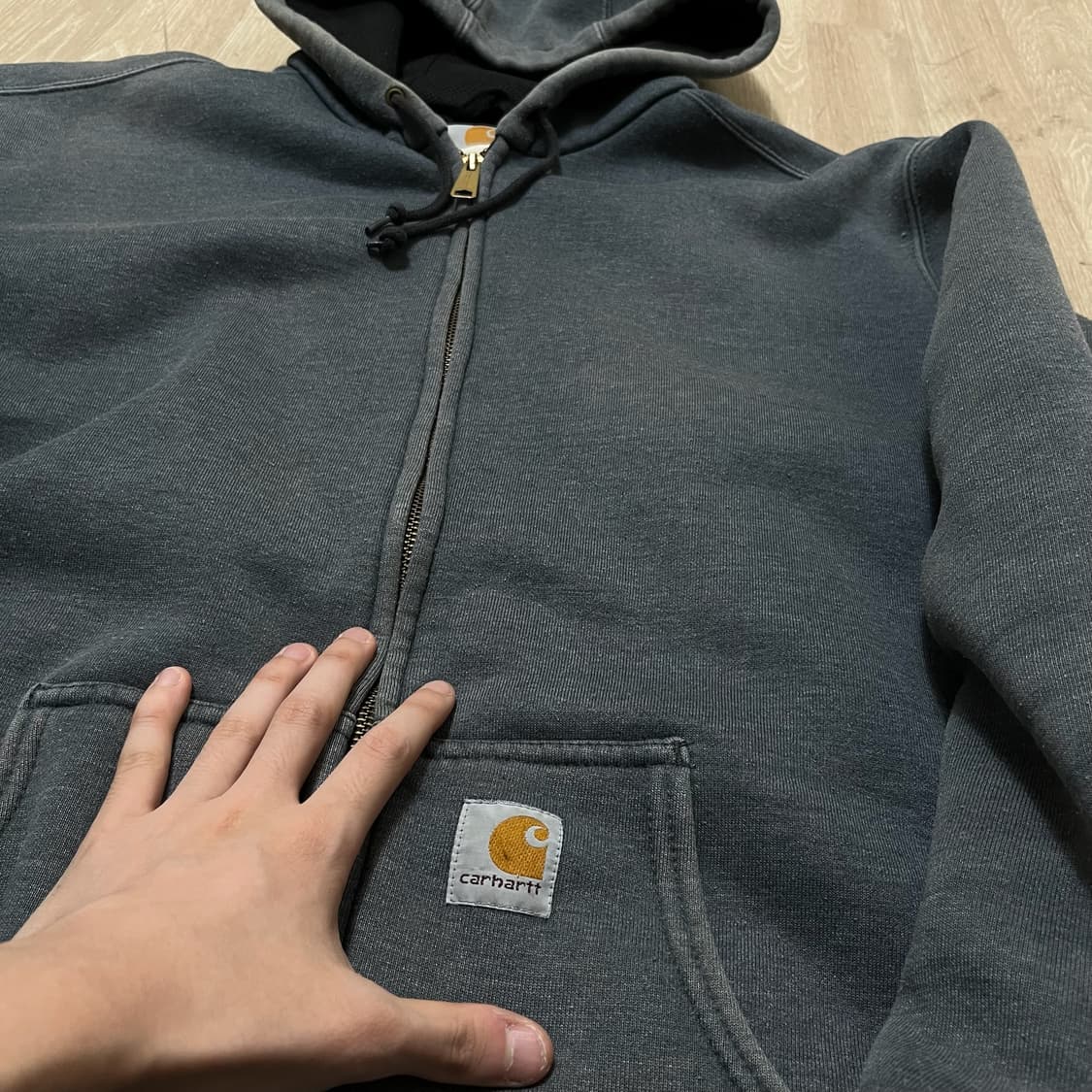 칼하트 와펜 써멀 후드집업 L/100  상품이미지3
