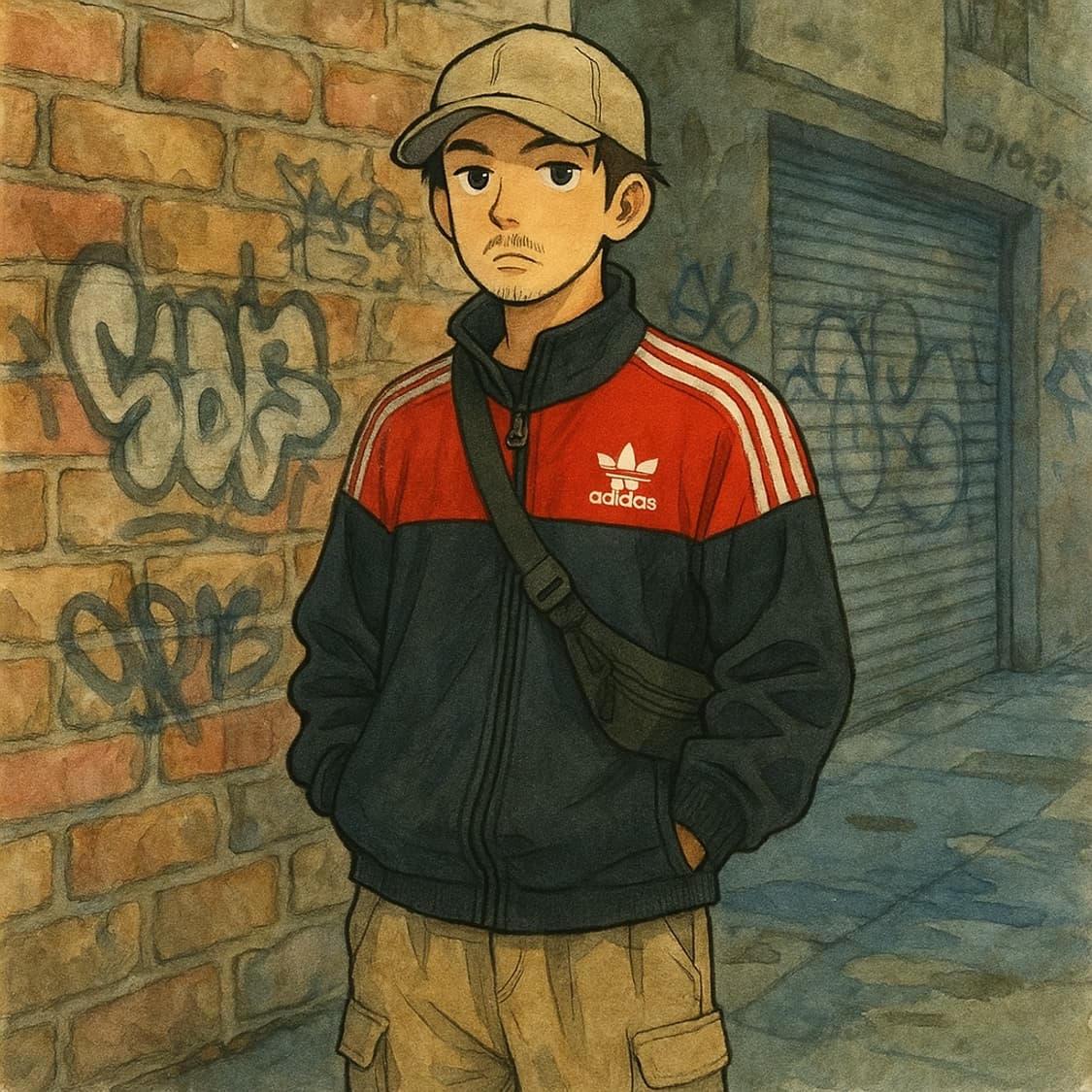 ADIDAS 아디다스 조지아 져지 자켓 95사이즈 상품이미지1