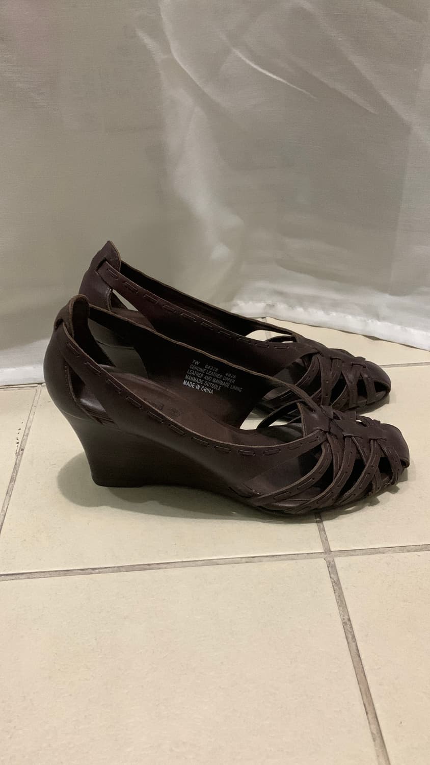 Timberland leather wedge heel 상품이미지3
