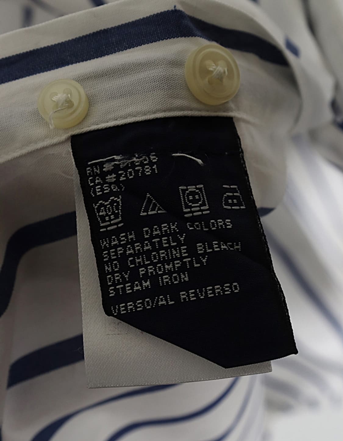 90's TOMMY HILFIGER Stripe B.D Shirts 상품이미지8