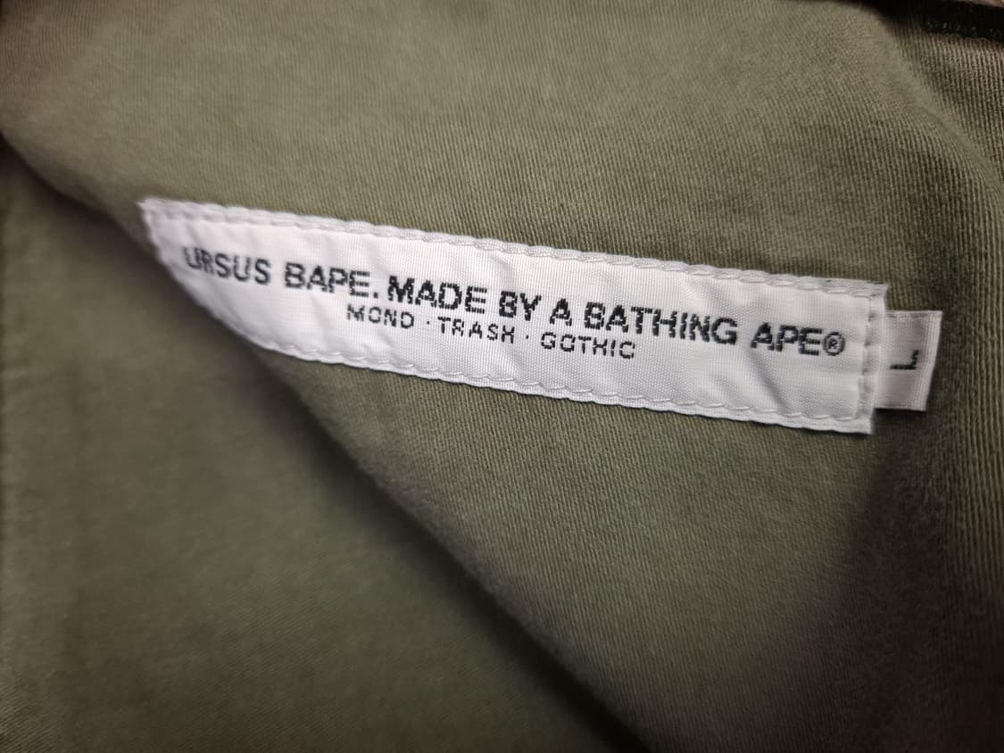 오리지날 BAPE 베이프 URSUS 밀리터리 OG-107 팬츠 상품이미지8